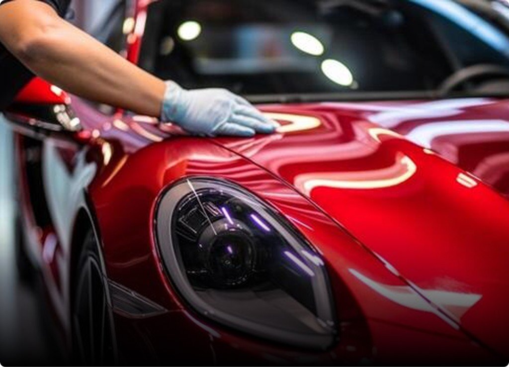 Paint protection film application